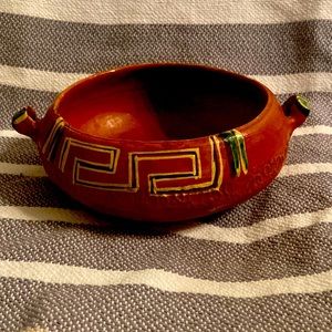 Primitive Vintage Antique Mexican Tlaquepaque Pans